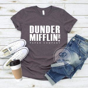 The Office Dunder Mifflin Inc. Graphic Tshirt.